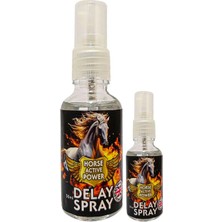 Eco Lounge Horse Active Power Del Spray 2 Tane Erkekler Için Uzun Süre Kazandıran Time Stop Sprey 30 ml