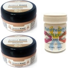 Eco Lounge Etkilithree Brand 50ML Arnavut Aklık Kremi 2AD+FOOT Care Cream 50ML Ayakkremi Naneferahlığ