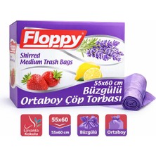 Floppy Büzgülü Kokulu 55X60 1 Koli 24 Paket(10 Lu)