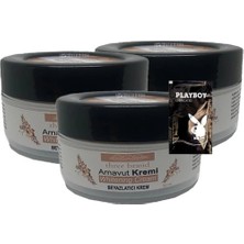 Eco Lounge Three Brand Arnavut Kremi Whitening Cream 3'lü Birden Bölgesel Aklık Kremi 50 ml + 1 Hediye Jel