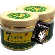 Eco Lounge 7 Days 2li Adet Ginger Miracle Slimming Cream Yağlara Parçalayıcı Kremi LFHX0380 100 ml + 1 Adet Jel H.ediye