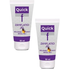 Eco Lounge Ouıck Gel Bölgesel Zayıflatıcım Incelticim Masaj Vekremi 50 ml x 2 Ad