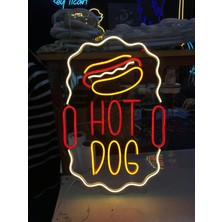 Neonled Hotdog Figür (34X50CM)