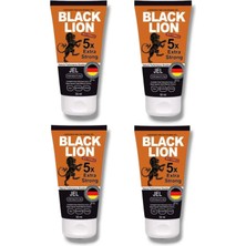 Eco Lounge Black Lion Ginsengli Erkeklere Özel Şekillendirici,katılık Verici, Uzun Deneyim Kremi 50ML x 4 Adet