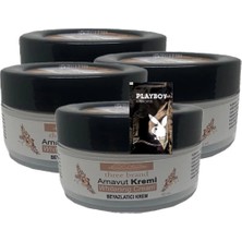 Eco Lounge Three Brand HAZINE2-2:0419 4lü Birden Arnavut Kremi Whitening Cream 50 ml Bölgesel Aklık Kremi + 1 Tane Hediye Jel