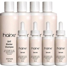 Eco Lounge Hairxr Hairxrl Saç Şampuanı 150 ml x 4 Adet + Serum 30 ml x 4 Adet
