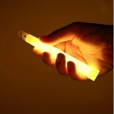 MiraLive Turuncu Renk Karanlıkta Yanan Asılabilir Glow Stick Lamba 1 Adet