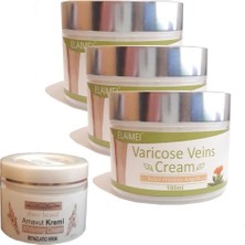 Eco Lounge Spider Varicose Veins Cream Variss,,diz,bacakkremi 3 Adet + Three Brand Arnavut Aklık Kremi 100 ml