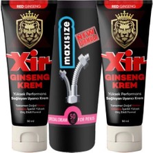 Eco Lounge Etkili Sertleştiricili Cream KOD:LSTG335 2 Adet Erkeğe Özel Karışım 3özellikli Krem 50 ml + Yanında 1 Ad Maxi Size Erkeğe Özel Boyutlandırıcı 50 ml Krem