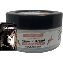 Eco Lounge Three Brand Arnavut Kremi Whitens Cream Kremi 50 ml + 1 Adet Jel Hediye