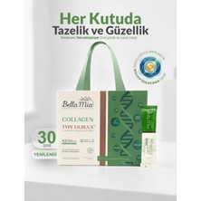 Bella Mia Collagen  Saf ve Doğal 5 Tip Kolajen Tip 1, Tip 2, Tip 3, Tip 5, Tip 10 ve Vitamin Içeren Diyet Takviyesi