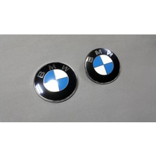 Fabrikasyon 2 x Bmw 2 Serisi F22 F23 F87 12-18 Tampon-Bagaj Arması Takım