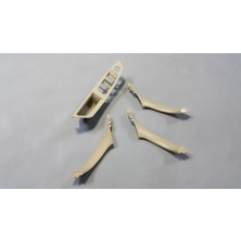 MAP Autoteile Bmw 5 Serisi F10 F11 2009-2017 Iç Kapı Tutamak Seti Bej 4 Parça