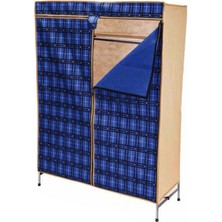 Go İthalat Portatif Gardrop Metal Iskelet - Bez Örtü 42X105CM (5468)