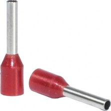 Terminalsan Standart Tek Girişli Kablo Yüksük Trm Iy - 1.5 Kırmızı (1000 Adet)