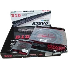 D.I.D Zincir-Dişli Set Honda Cbr 250R (2010-2013) 520 Oring