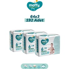 Moffy Jumbo Midi No 3 Bebek Bezi (64X 3) 192 Adet