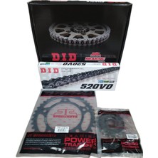 Zincir-Dişli Set Honda Nc S Dct  750 (2014-2020) (520 Oring) D.i.d