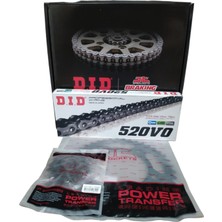 D.I.D Zincir-Dişli Set Honda Cbr 500R (2014-2018) (520 Oring)