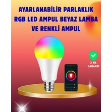 Narnuga Enerji Verimli Akıllı LED Ampul, Uzaktan Kontrol Özellikli
