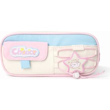 Ecrou Çok Renkli Yıldız Detaylı Ipli Kalemkutusu Sarı