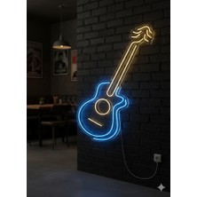 Neonled Gitar Işıklı Figür (104X40 Cm)