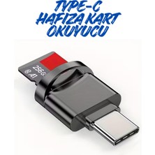 ATAsoft Telefon, Kamera, Bilgisayar,type-C Kart Okuyucu USB C To Micro Sd Kart Okuyucu Hafıza Kart Okuyucu
