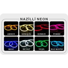 Neonled Işıklı Gitar Figür (77X31CM)