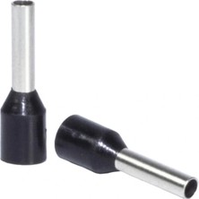 Terminalsan Standart Tek Girişli Kablo Yüksük Siyah Trm Iy - 1.5 (1000 Adet)