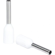 Terminalsan Standart Tek Girişli Kablo Yüksük Trm Iy - 0.50 Beyaz (1000 Adet)