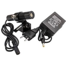 Voltaj 650NM 200MW Kırmızı Çizgi Lazer Adaptör ve Tutucu Dahil