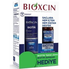 Asfstore Bioxcin Biotin 5000 Mg + Çinko 15 Mg 60 Tablet + 300 ml Şampuan Hediyeli