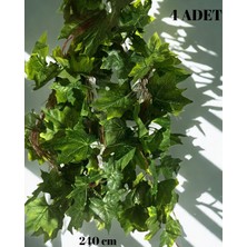 Ahfa Natural Craft Yapay Sarmaşık Üzüm Asma Yaprağı 4 Adet 240 cm Lik Sarmaşık