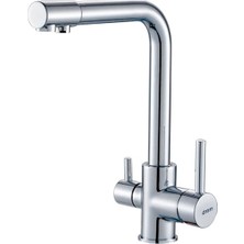 Drom Synke Su Arıtıcı Çıkışlı Eviye Bataryası 203005