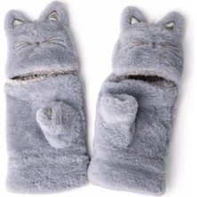 Ecrou Sevimli Kedi Kışlık Eldiven