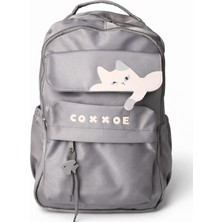  Ecrou Gri Cepli Okul Sırt Çantası