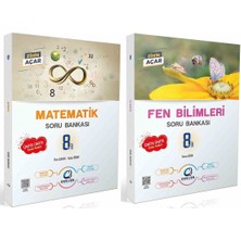 Oksijen Yayınları Oksijen 8. Sınıf Matematik + Fen Bilimleri Soru Bankası Seti 2 Kitap