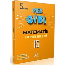 Oksijen Yayınları Oksijen 5. Sınıf Matematik Meb Gibi 15 Li Branş Denemeleri