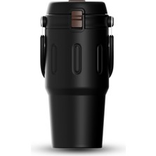 Allmug 650 ml Büyük Boy Çelik Termos - 304 Kalite Paslanmaz - Geniş Hazneli Kamp ve Ofis Termosu