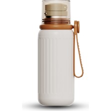 Allmug 500 ml Bej, Paslanmaz Çelik Termos - 304 Kalite Sağlıklı Iç Hazne - Sızdırmaz Seyahat Termosu