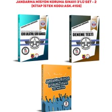 Askeri Sınav Kitapları Jandarma Misyon Koruma Sınavına Hazırlık Kitapları 3’lü Set (2)