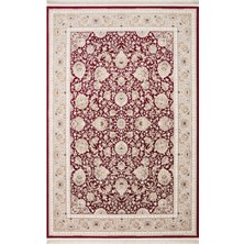 Akbel Halı Persian PER 02 Red Klasik Desenli Yüksek Kalite ve İnce Dokuma Yaklaşık 3 Milyon Point Makine Halı