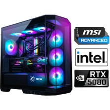 Xaser Velox X690 I9 14900KF 32GB Ddr5 Ram 1tb M.2 Nvme SSD 16GB RTX5080 Sıvı Soğutmalı Msı Oyuncu Oem Paket