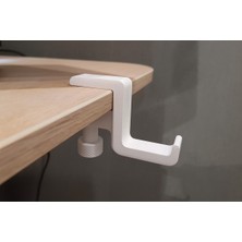 Sora Design Masa Kenarı Kulaklık Askısı, Ayarlanabilir Sıkma Mekanizmalı Kulaklık Tutucu