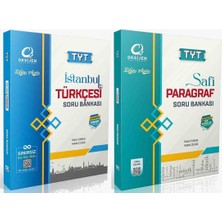 Oksijen Yayınları Oksijen Tyt Istanbul Türkçe + Safi Paragraf Soru Bankası Seti 2 Kitap