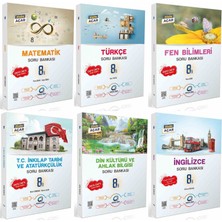 Oksijen Yayınları Oksijen 8. Sınıf Tüm Dersler Soru Bankası Seti Tam Set 6 Kitap