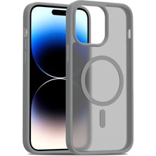 Eco Port Joko Apple Iphone 14 Jota Magsafe Kapak - Titan Gri