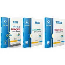 Oksijen Yayınları Oksijen Tyt Istanbul Türkçe + Matematik + Geometri Soru Bankası Seti 3 Kitap