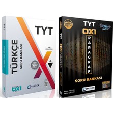Oksijen Yayınları Oksijen Tyt Türkçe + Paragraf Oxi Serisi Soru Bankası Seti 2 Kitap