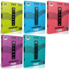 Oksijen Yayınları Oksijen Tyt Türkçe + Matematik + Fizik + Kimya + Biyoloji Denemesi Seti 5 Kitap